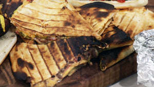 Tailgater Cheeseburger Quesadilla