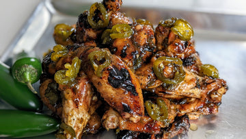 Candied Jalapeno Wings
