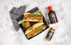 Notorious P.I.G. Shaved Beef Banh Mi