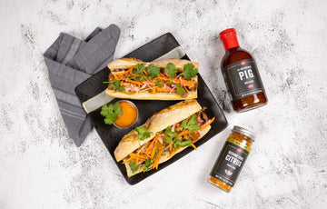 Notorious P.I.G. Shaved Beef Banh Mi