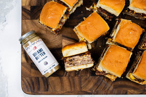Umami Butter Smash Burger Sliders