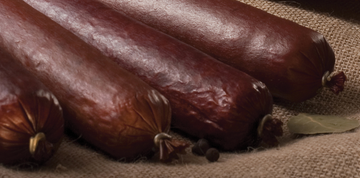 summer sausage in casings