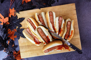 Halloween Hot Dog Fingers
