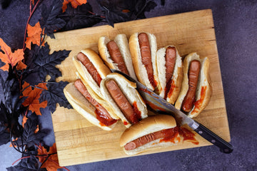 Halloween Hot Dog Fingers