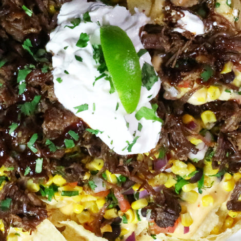 Loaded Brisket Nachos