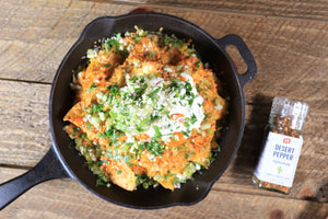 Buffalo Turkey Nachos