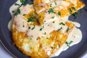 Calamari Steak with Lemon Butter