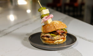 Cubano Brat Burger