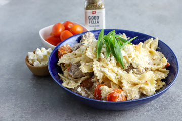 Sausage and Feta Bake