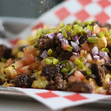 Tailgater Loaded Cheeseburger Fries