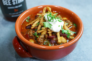 Pressure Cooker Honey Chipotle BBQ Chili