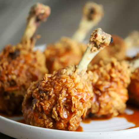 Nashville Hot Chicken Lollipops