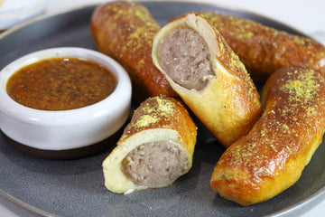 Honey Mustard Brat Pretzels