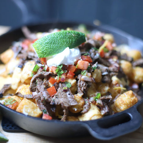 El Jefe Steak Tot-chos