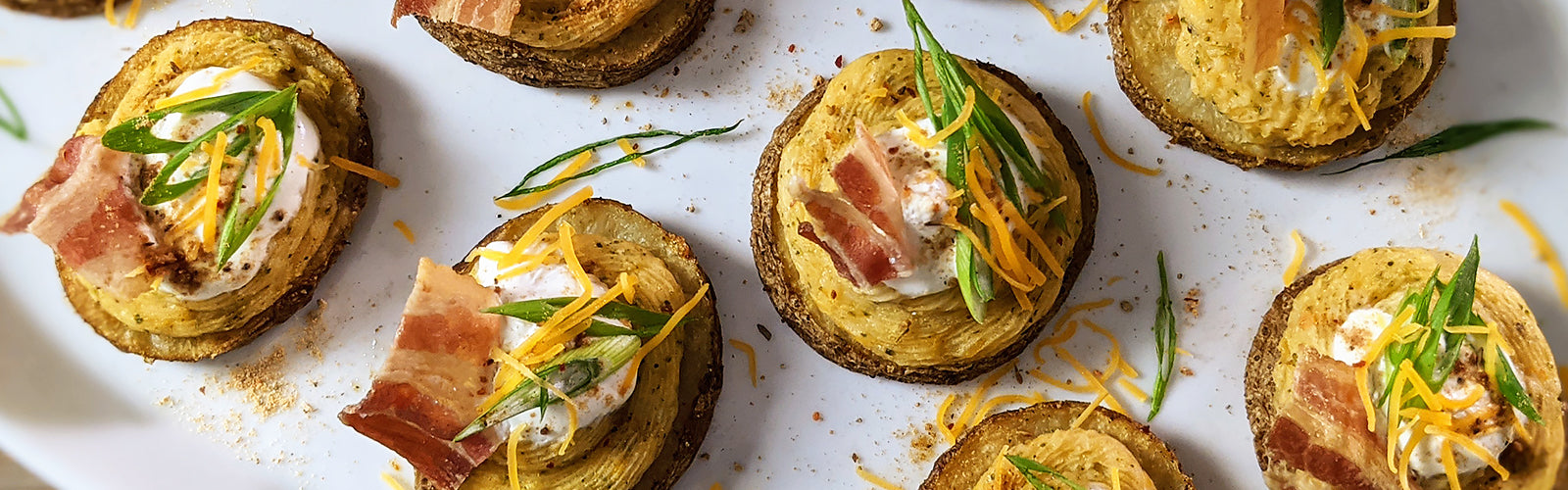Twice Baked Loaded Potato Slides Recipe | PS Seasoning