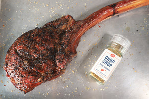 Reverse-Sear Tomahawk Steak