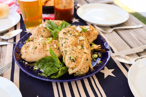 Spinach Artichoke Stuffed Chicken Breasts