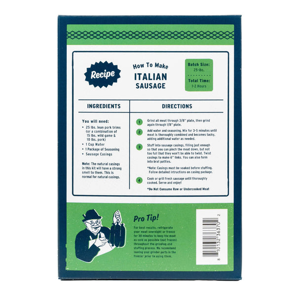 Fresh Italian Sausage Kit