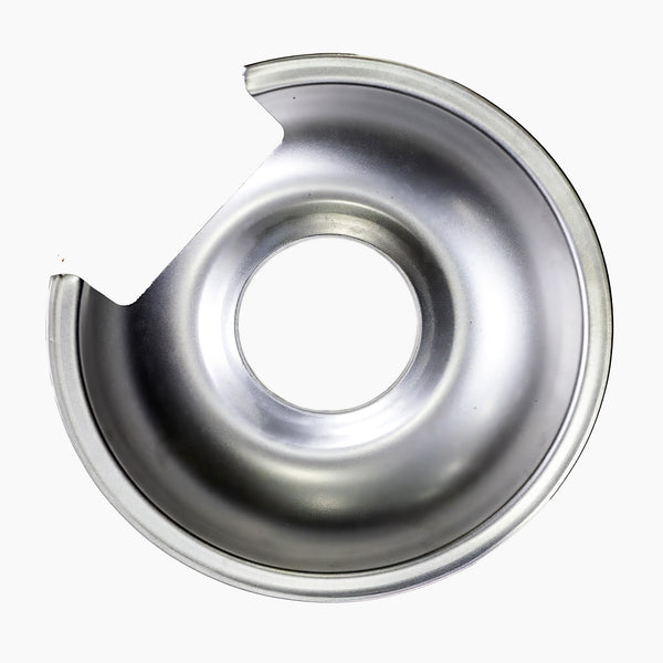 Pro Smoker burner drip pan for smoker replacement parts, shown from above