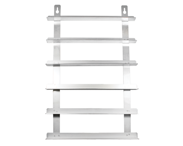 PS Seasoning 6-station shelf holder — 17 × 28 inch smoker rack insert with six hanging stations for snack sticks, summer sausage, and chains, fits Pro Classic 100 S only