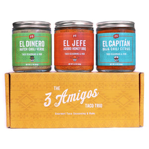 Three Amigos - Taco Seasoning & Rub Set