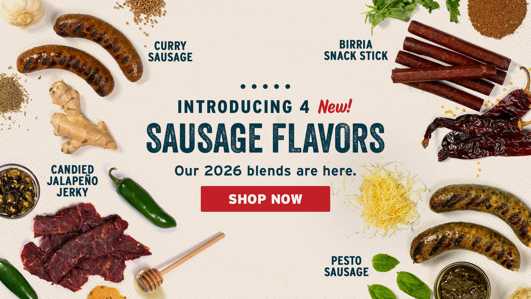 2026 New Sausage Flavors