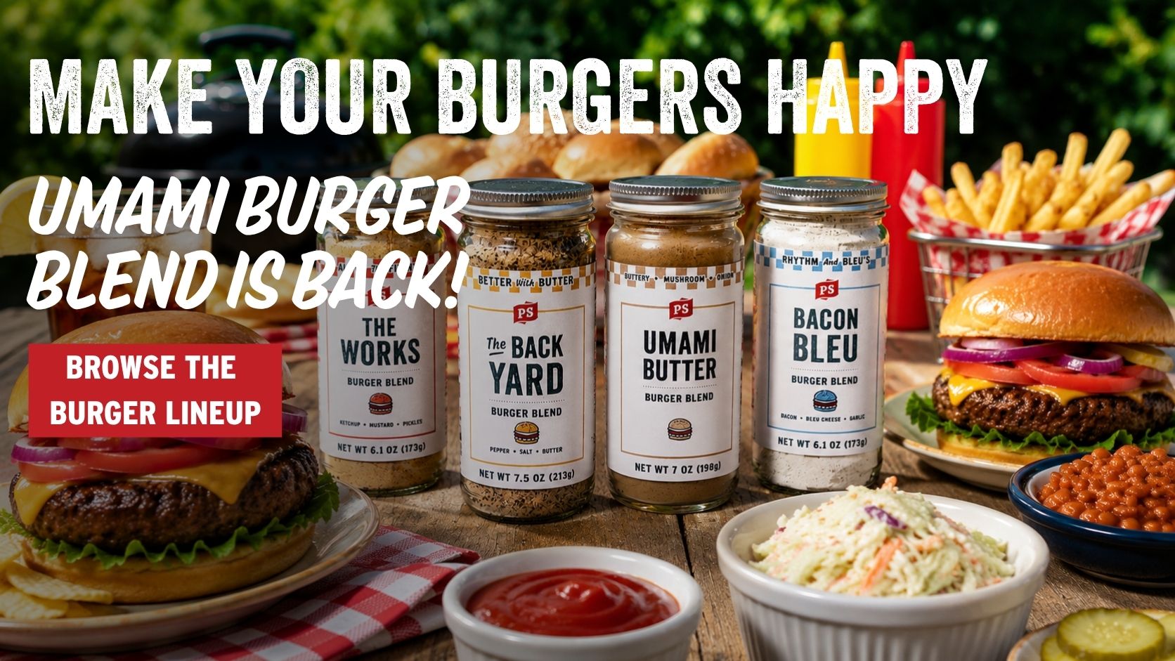 Make Your Burgers Happy - Umami Burger Blend is Back - Shop the Burger Lineup