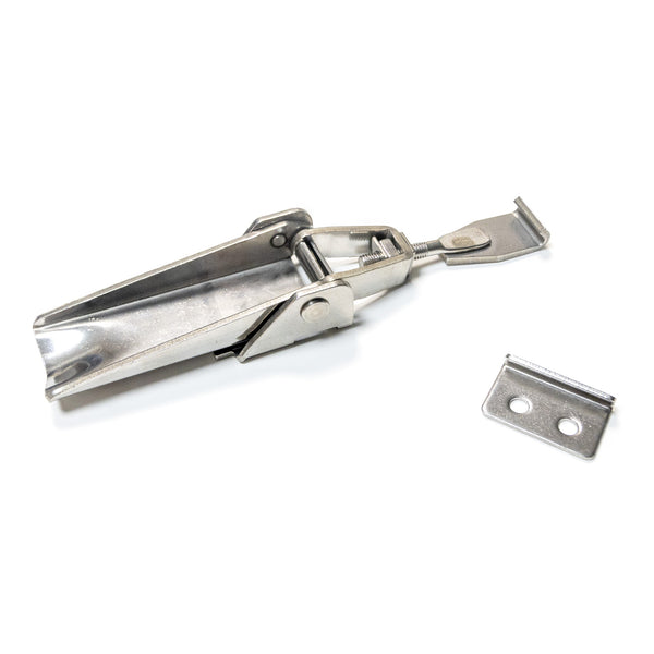 PS Seasoning replacement door latch and catch for the Pro Max 100 S home smoker — secures the smoker door for a tight, smoke-tight seal