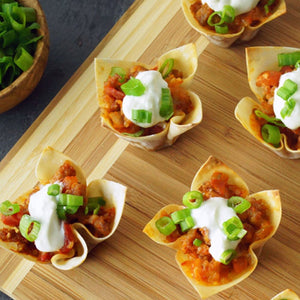 Fiesta Cheddar Sausage Flowers made with PS Seasoning's Fiesta Cheddar Bratwurst Seasoning