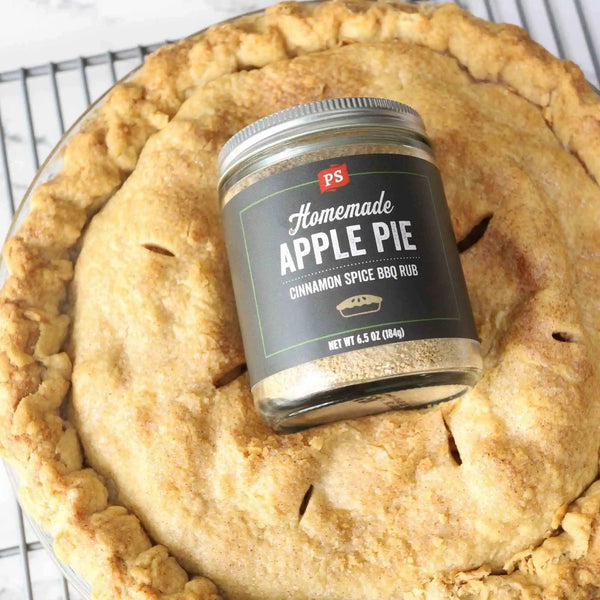 Apple pie made using our Homemade Apple Pie - Cinnamon Spice BBQ Rub