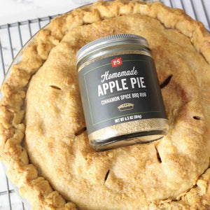 Apple Pie - Cinnamon Spice Rub on apple pie
