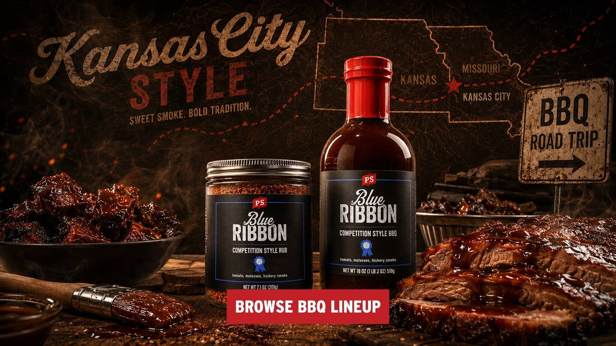 KC Style BBQ Sauces - Blue Ribbon