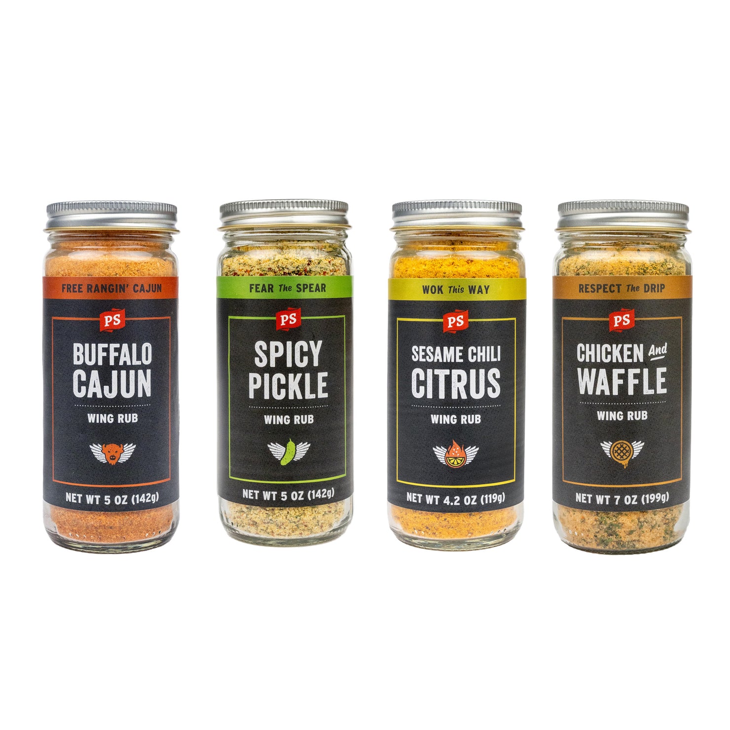 Wing Flight 4-Pack - PS Seasoning