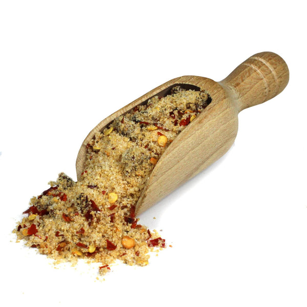 Scoop of Cherry Cayenne Bratwurst Seasoning