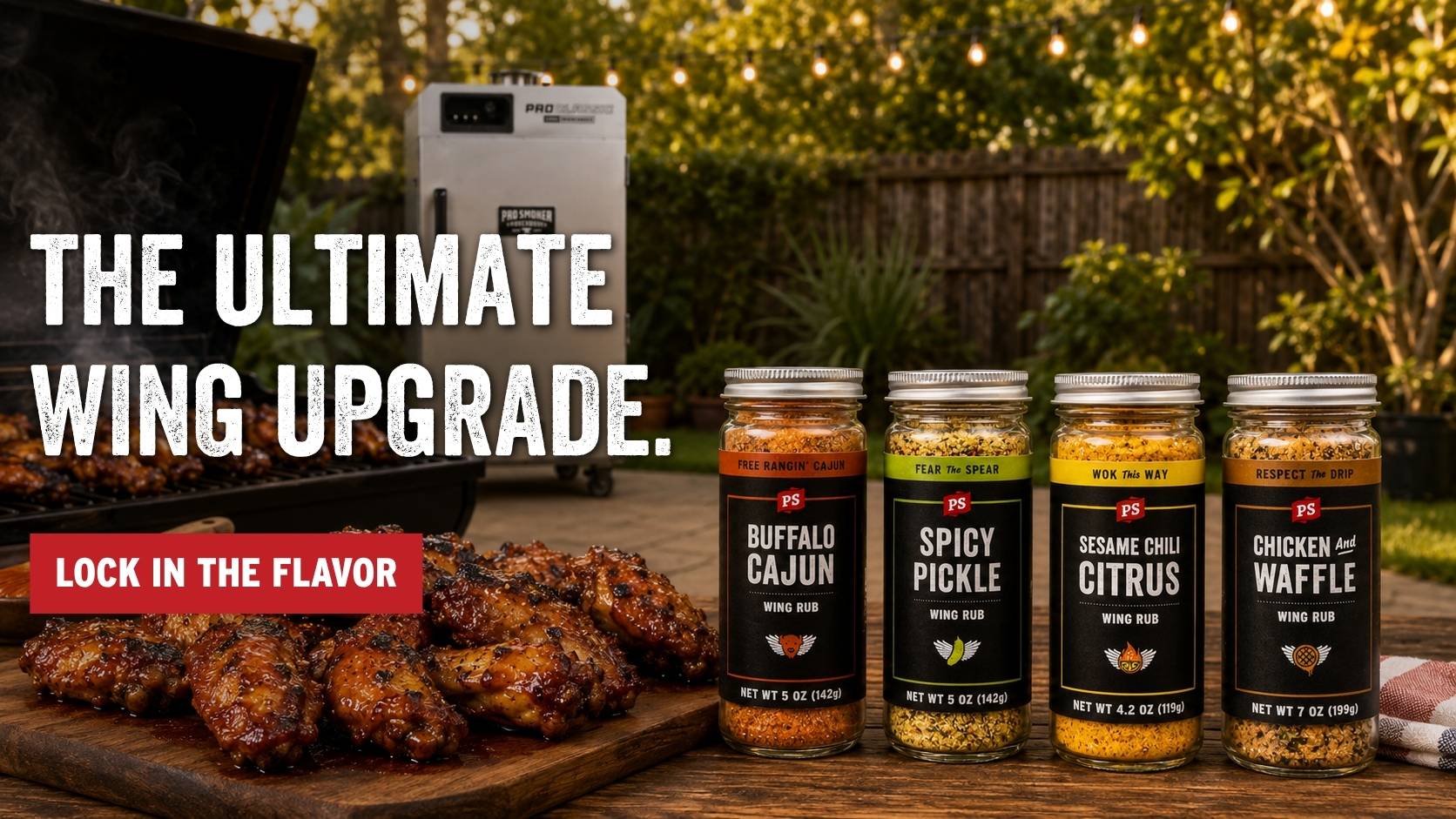 PS Seasoning Wing Rubs