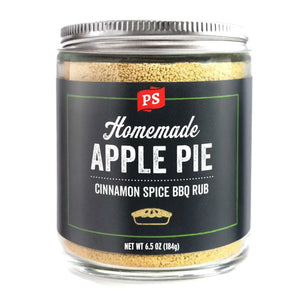 An original, 6.5 OZ, Homemade Apple Pie - Cinnamon Spice BBQ Rub