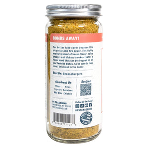 Bacon Bomb - Jalapeno Popper Seasoning label