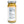 Spice jar with nutrition facts label on a white background