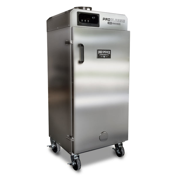 Pro Classic 100 S electric smoker - PS Seasoning pro smoker side view