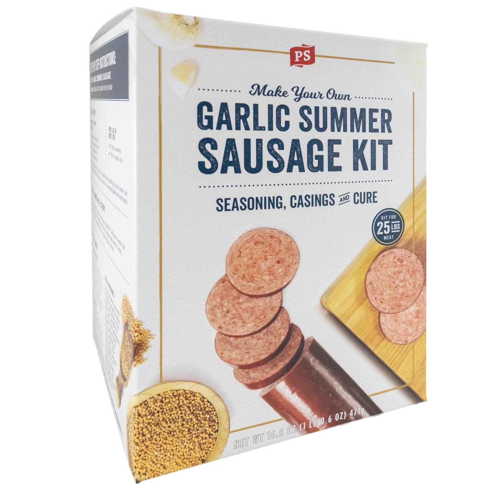 Garlic Summer Sausage Kit PS Seasoning