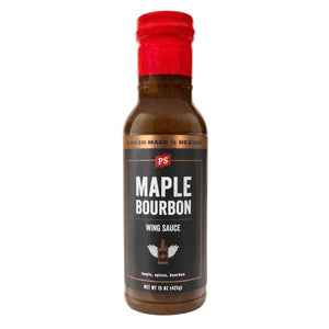 Maple Bourbon BBQ sauce for chicken wings