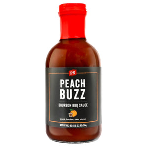 Peach Buzz - Bourbon BBQ Sauce - PS Seasoning