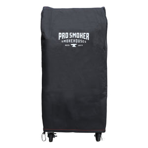 PS Seasoning Pro Classic 100 S weather-resistant smoker cover — durable outdoor cover that protects the Pro Classic home electric smoker from rain, snow, sun, and dust