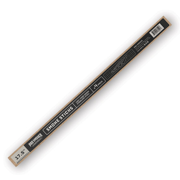 PS Seasoning smoke sticks 4-pack — stainless steel hanging rods for hanging snack sticks, summer sausage, and sausage links in Pro Classic 100 S and Pro Max 100 S home vertical electric smokers