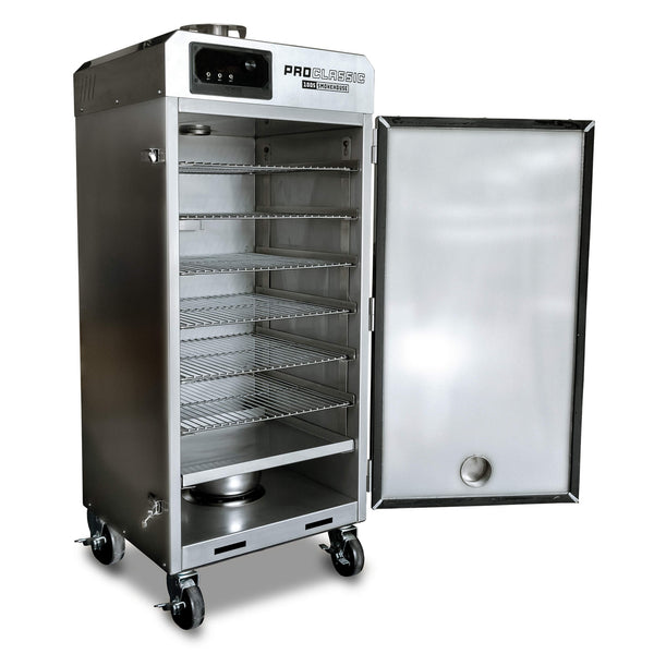 The Pro Smoker Classic 100 can hold up to 100 lbs of meat and handle any preparation type you might want to try - PS Seasoning