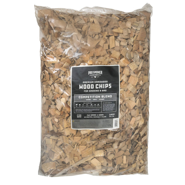 PS Seasoning Pro Smoker premium smoking wood chips — Competition Blend