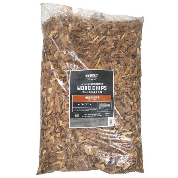 PS Seasoning Pro Smoker premium smoking wood chips — Mesquite