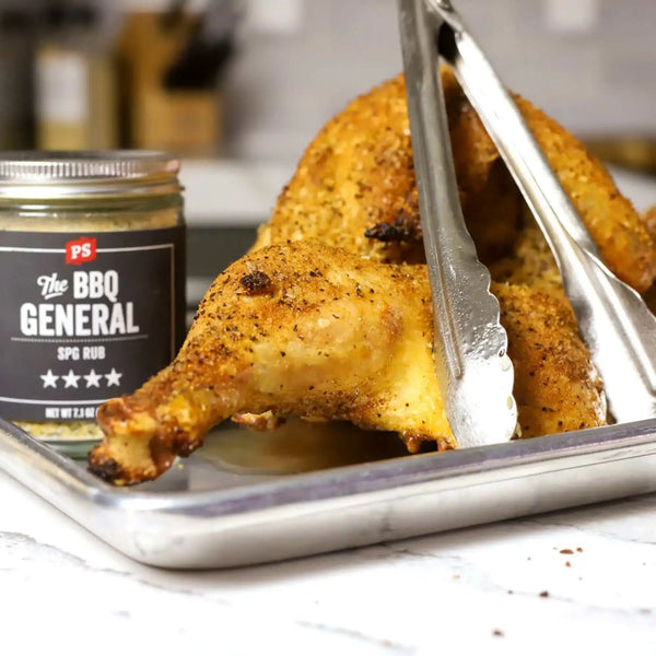 The BBQ General - SPG Seasoning Rub with chicken