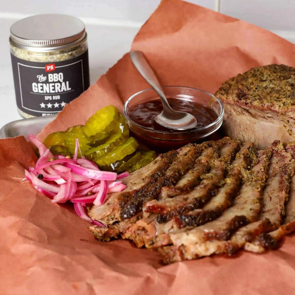 The BBQ General - SPG Seasoning Rub with brisket