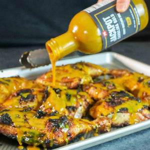 Jackpot - Carolina Gold BBQ Sauce drizzled on chicken